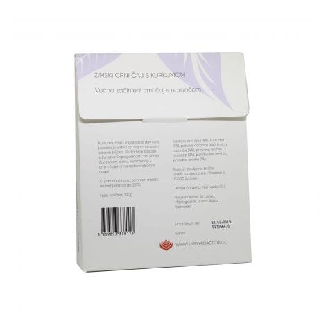 Zimski crni čaj s kurkumom